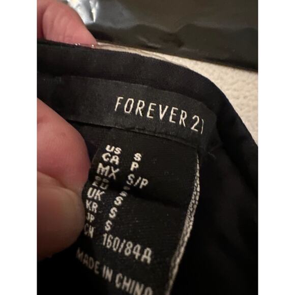 Forever 21 Black Sequin Mini Dress with Silver Turtle Neck S - Picture 7 of 7